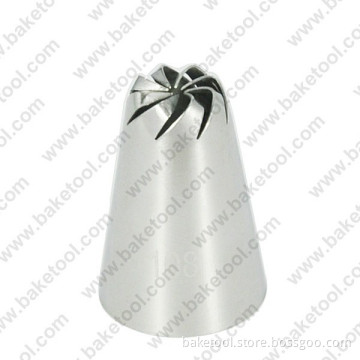 Stainless steel304 Cake Icing Medium Drop Flower Nozzle #108